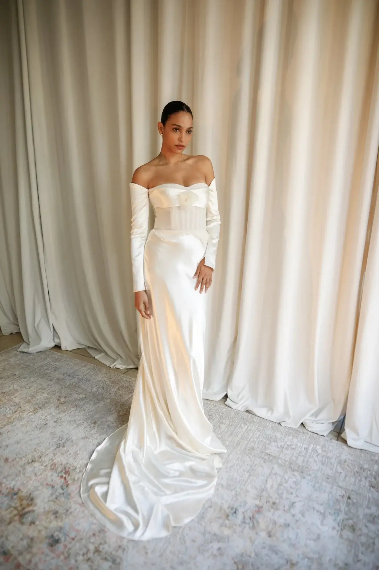 Martha Suarez in Union Square Couture Luxury Bridal Market