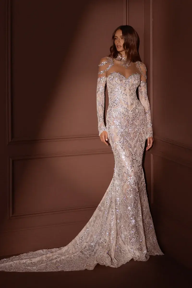 BBFW best wedding dress award 5402 of Pnina Tornai