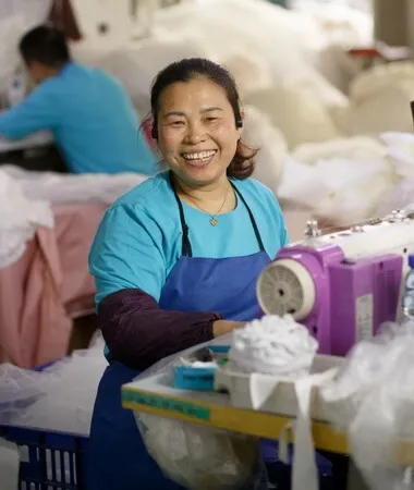 premium bridal factory aido worker 7